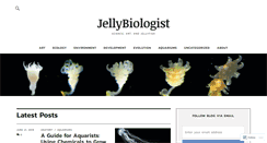 Desktop Screenshot of jellybiologist.com